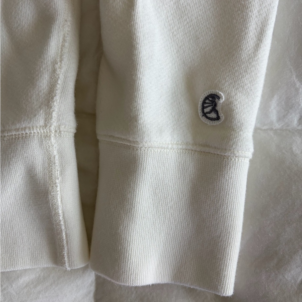 Todd Snyder Champion Men's Cream Crewneck Sweater - Picture 3 of 3